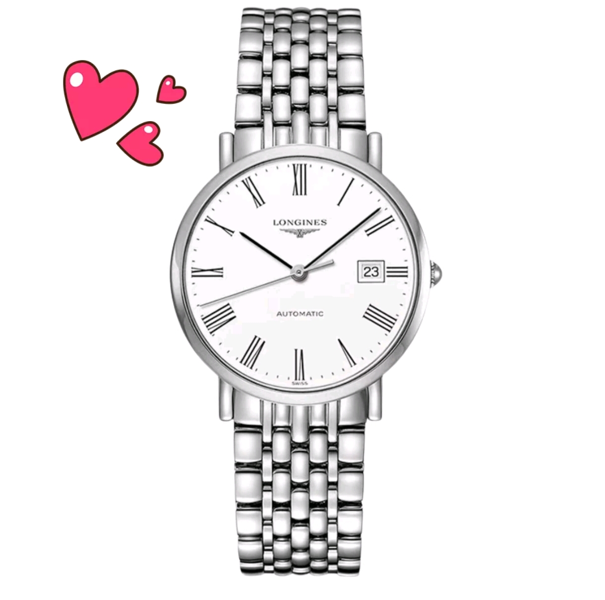 99新 Longines/浪琴 /博雅911/表径41/