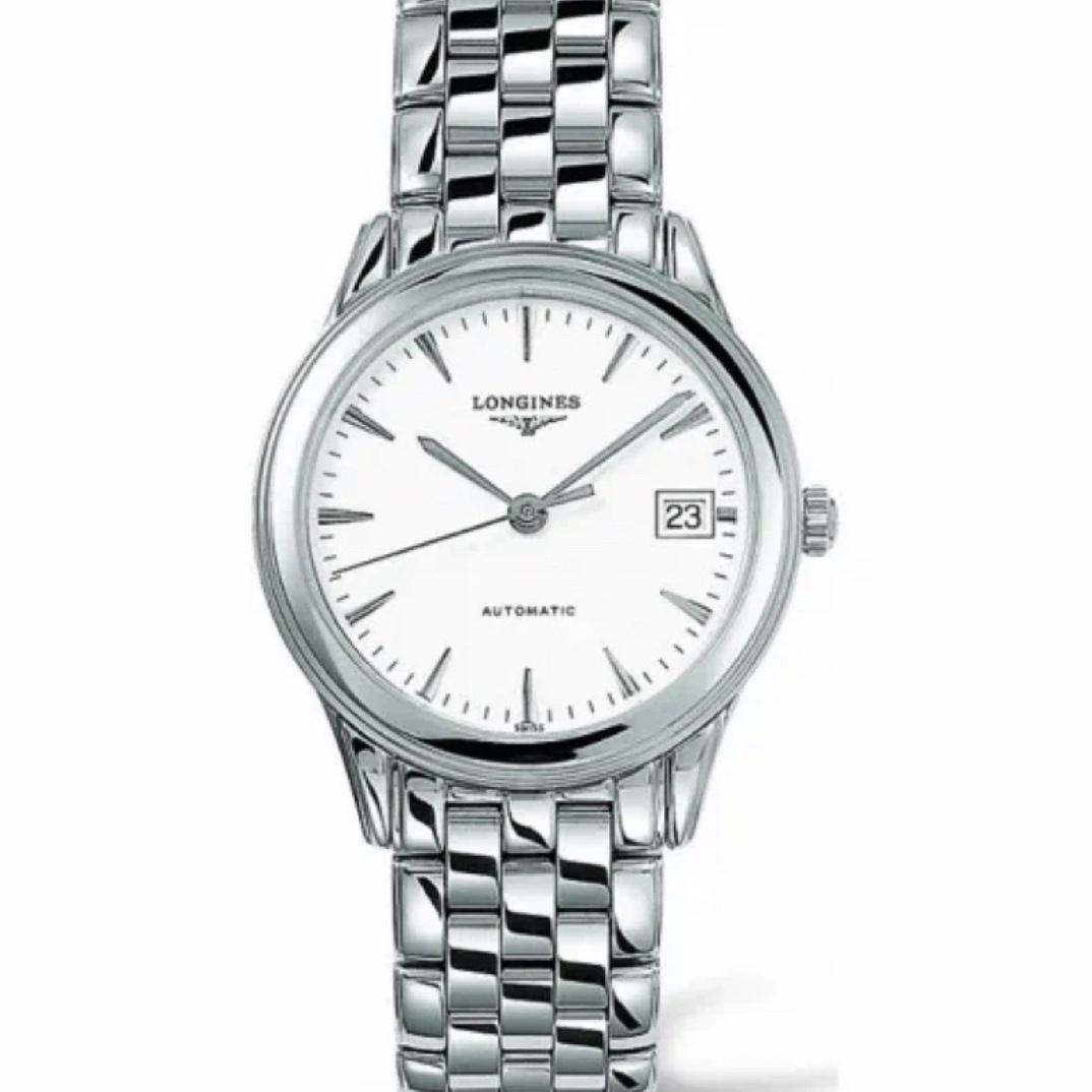 99新 Longines/浪琴 浪琴军旗774白盘钢带款/表盘35.5/公价13800