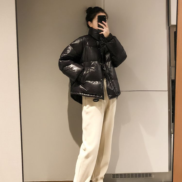 短款羽绒棉服女小个子2024年新款秋冬季韩版棉衣宽松面包服外套潮