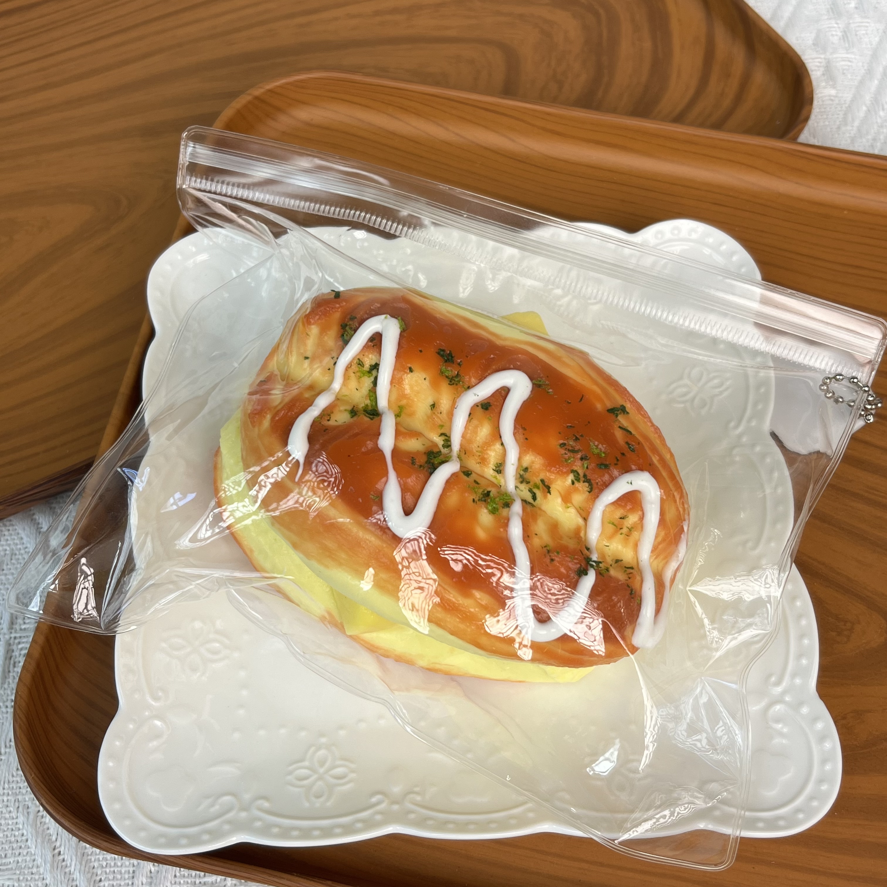 【双层夹心大油条】现货捏捏乐食品级硅胶手工制作解压玩具手工DIY