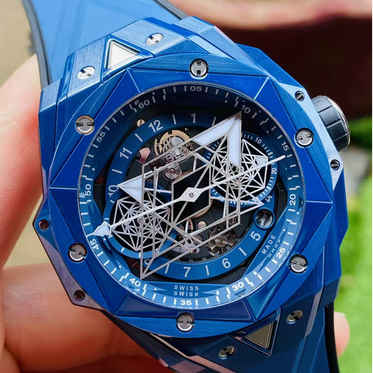 95新 Hublot/宇舶表 宇舶刺青/45mm/自动机械