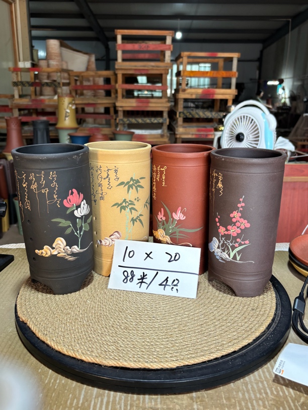 好运来花盆紫砂花盆春兰春剑花盆盆栽