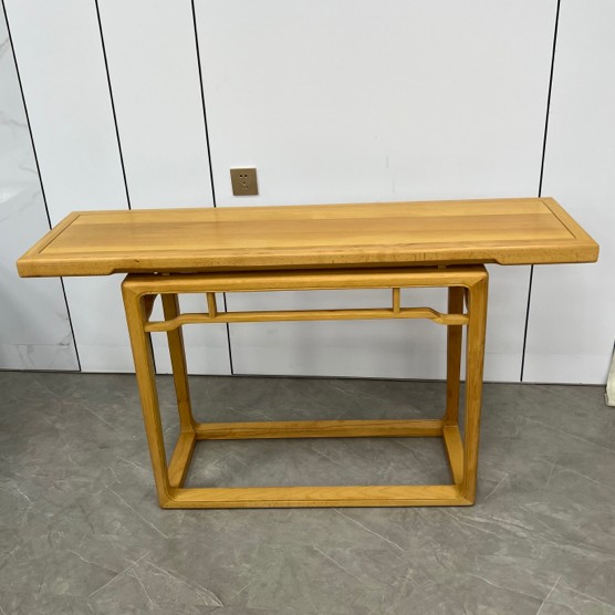 玄关台榉木实木1380*380*780