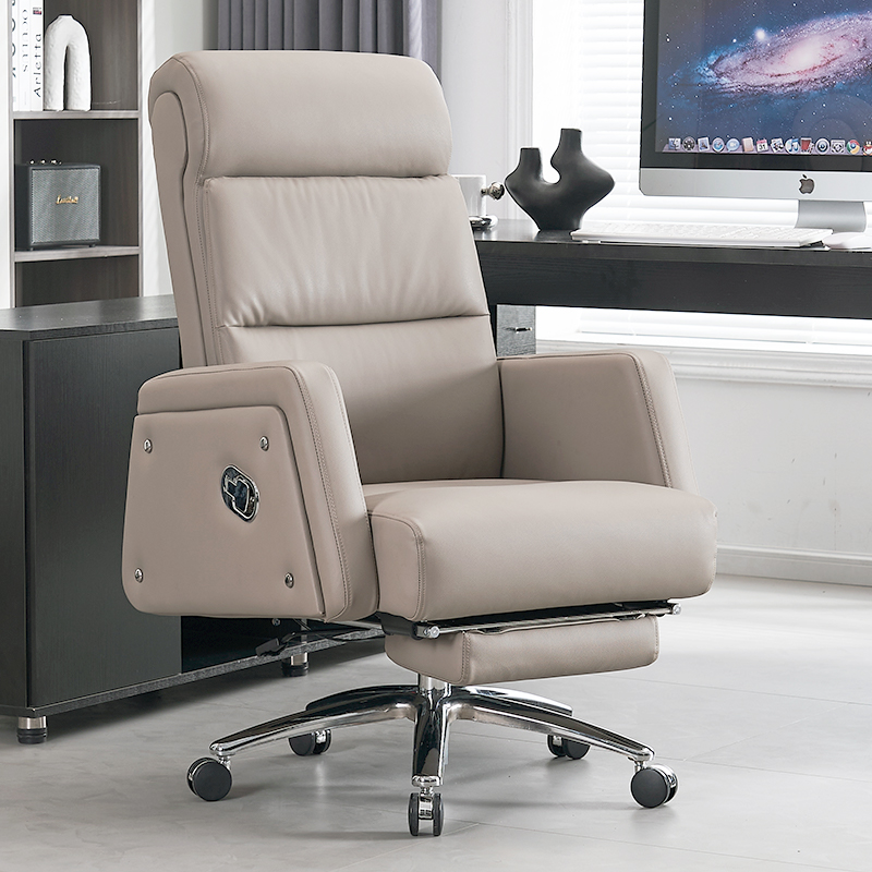 安柏卡/办公老板椅舒适久坐午休升降可躺可逍遥按摩加热椅