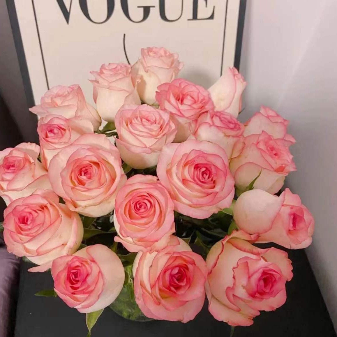 【陌上花开】艾莎-单头玫瑰（注意：带包装醒花哦~）