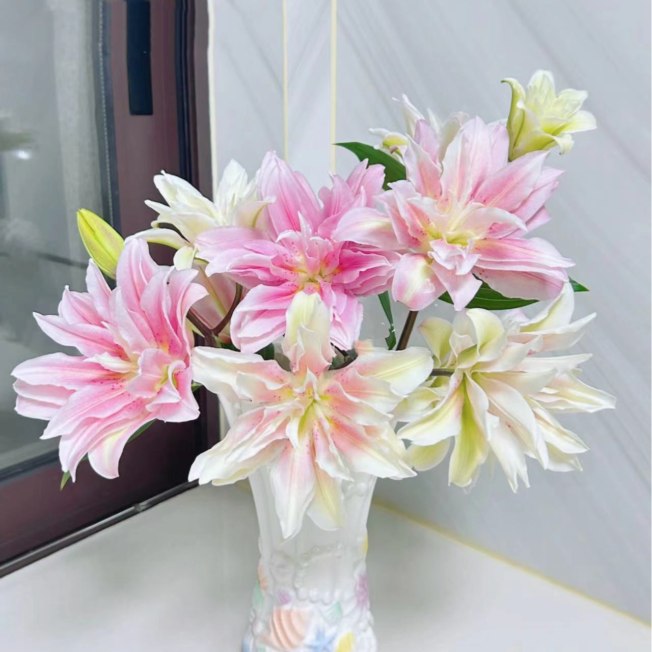 【陌上花开】三头萨拉-百合