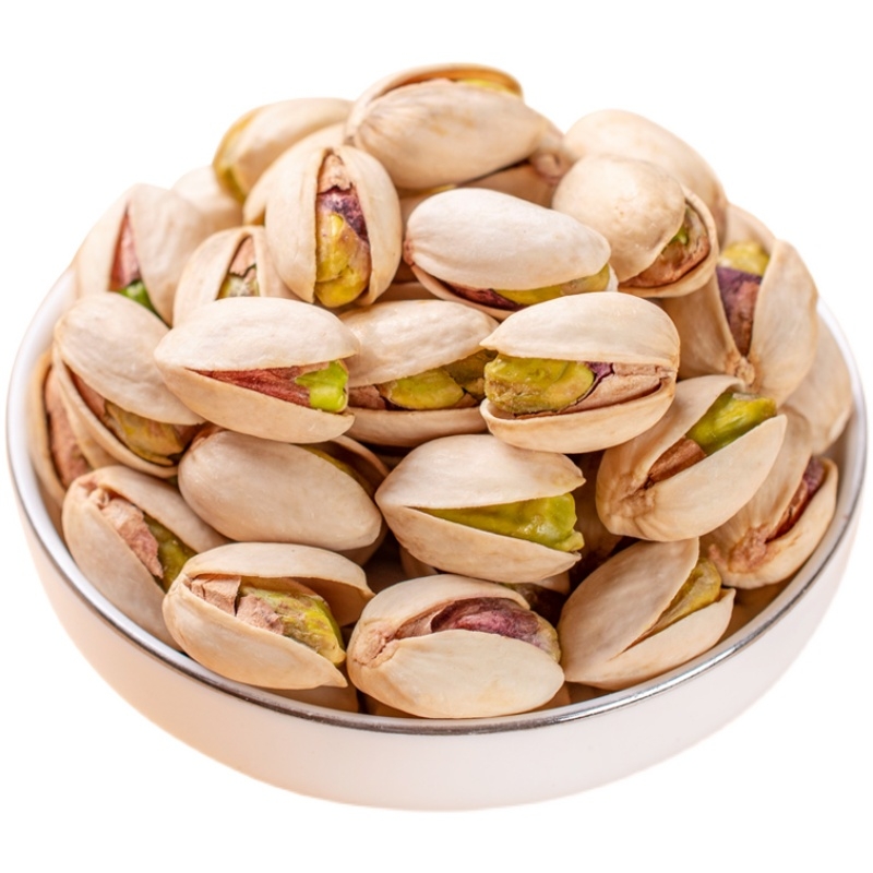 【新春福利】原色无漂白优选开心果含罐盐焗坚果休闲零食酥脆营养