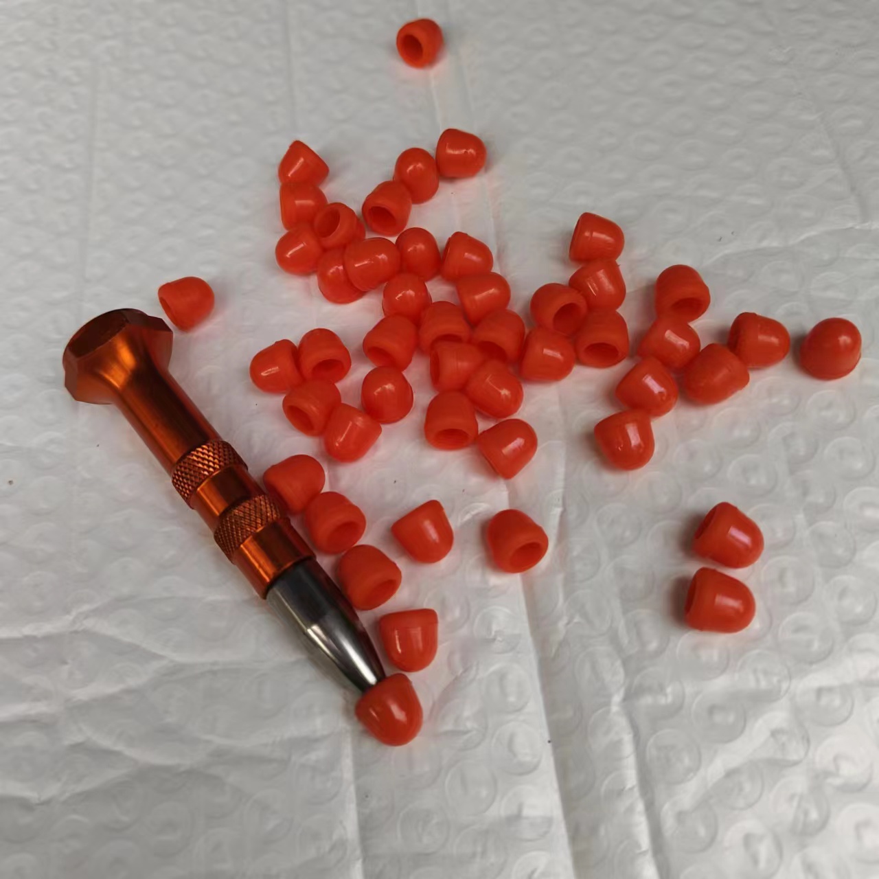 汽车凹陷修复整平笔换头笔 无痕修复免钣金喷漆凹陷钩子橡胶顶帽