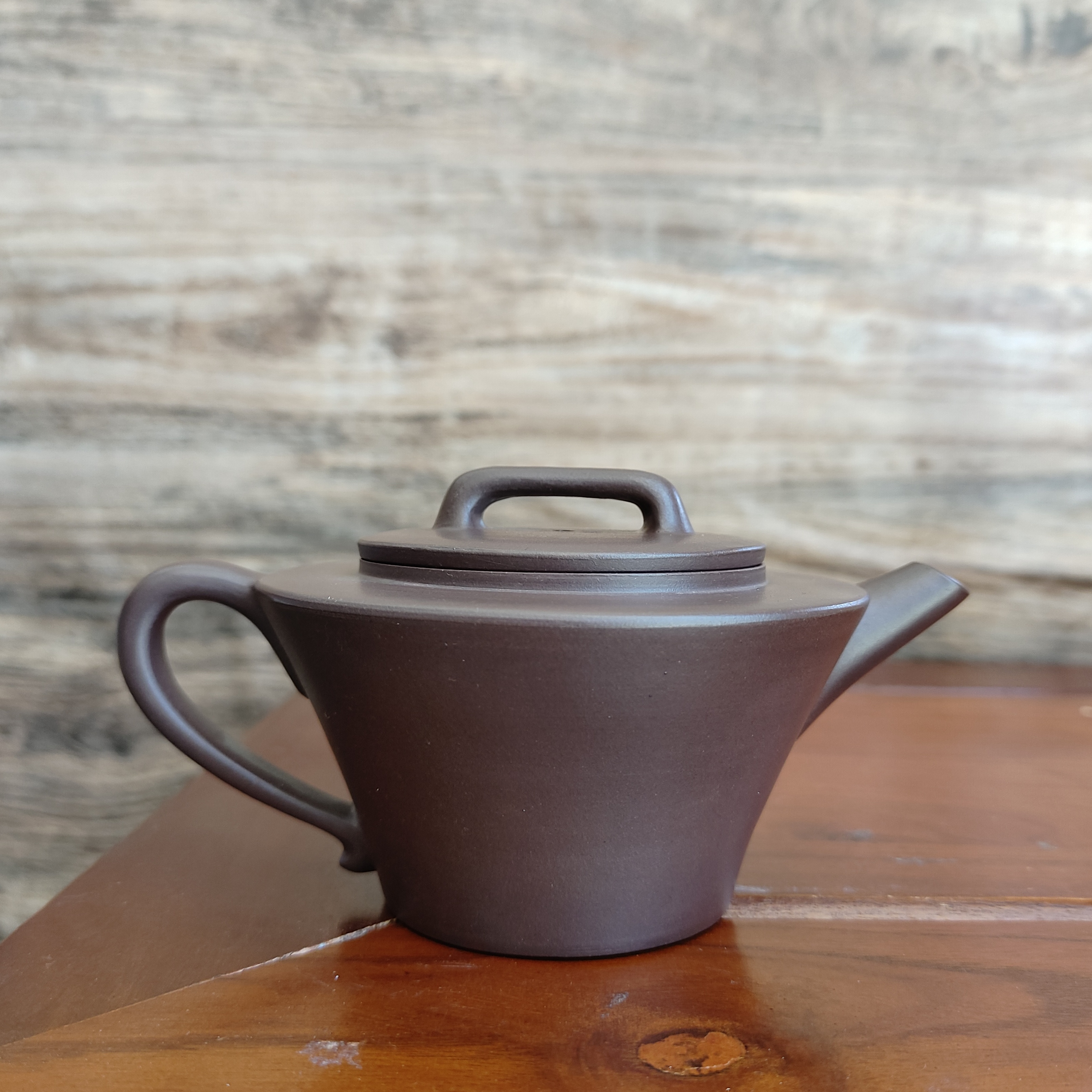 旭壶山房，喜盏，山房底款，150cc，紫泥