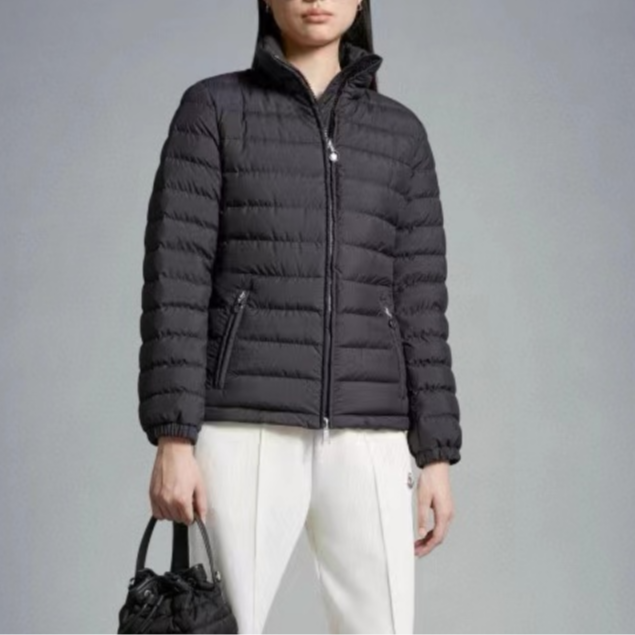 全新未使用 MONCLER M65 24春夏ABDEROS薄款女士羽绒服1A00037