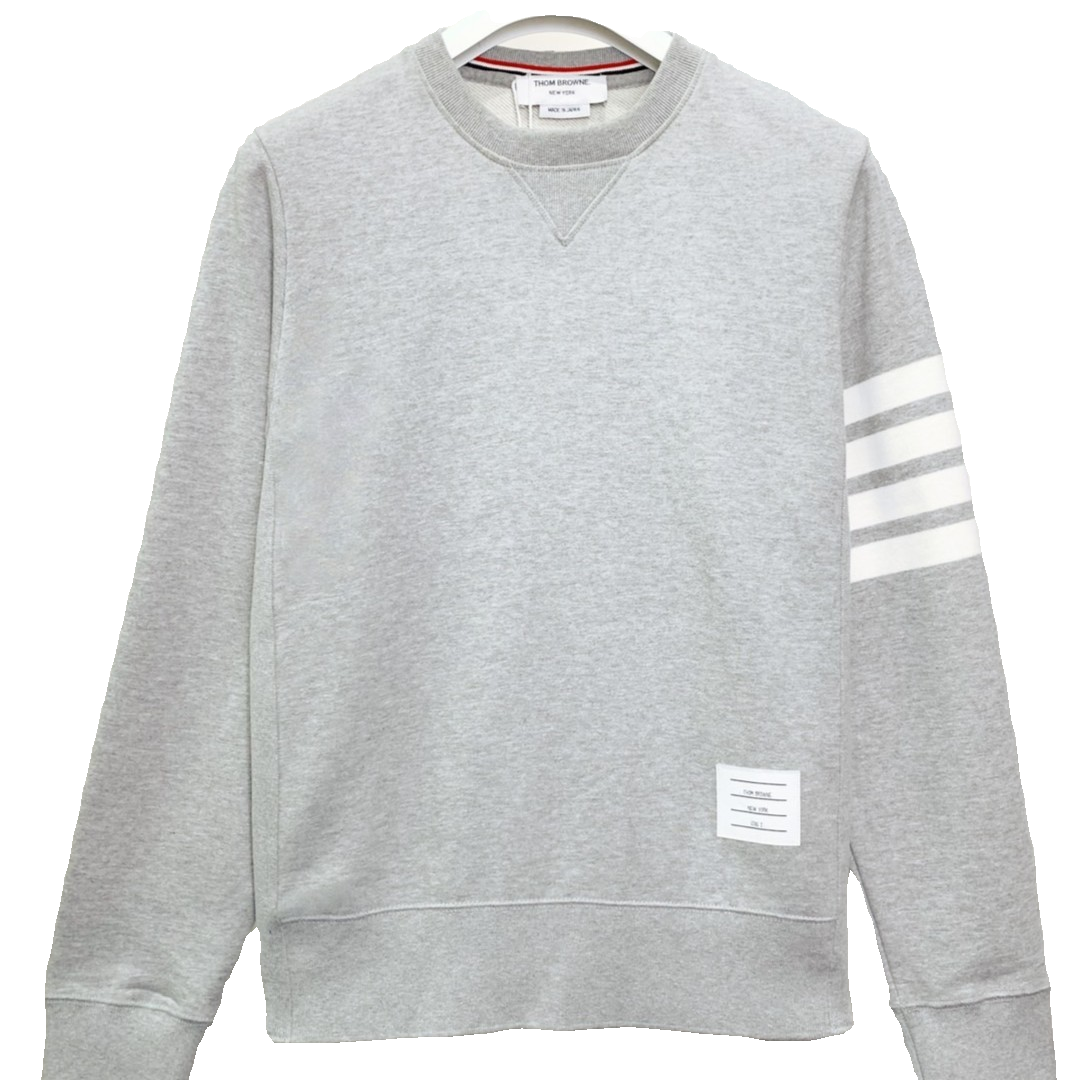 全新未使用 THOMBROWNE M10秋冬针织条纹基础款套头卫衣 MJT021H