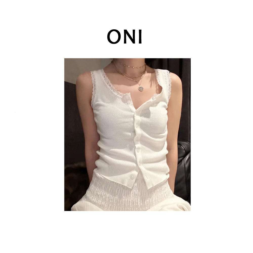OUNI “ 芭蕾美学“ M*~蕾丝花边开衫女