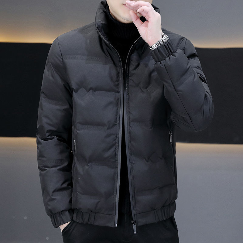 波司澄男士羽绒服冬季2023年新款男装冬天轻薄立领冬装短款保暖加