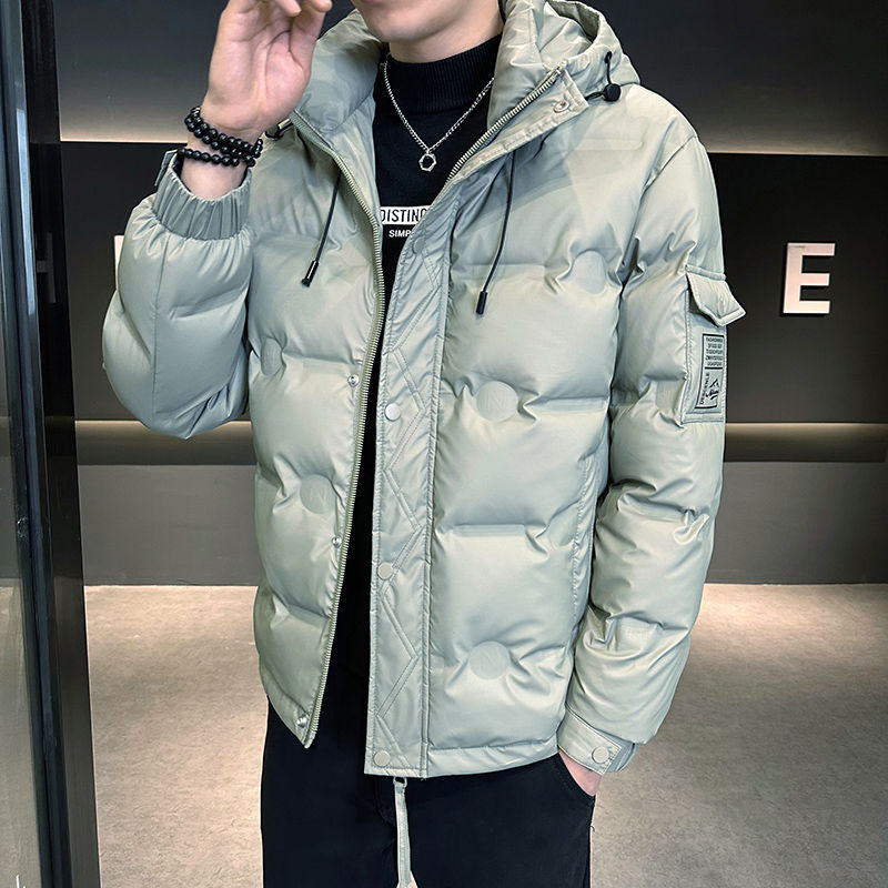 波司澄轻薄羽绒服男2023新款冬季韩版加厚保暖连帽冬装潮流帅气男