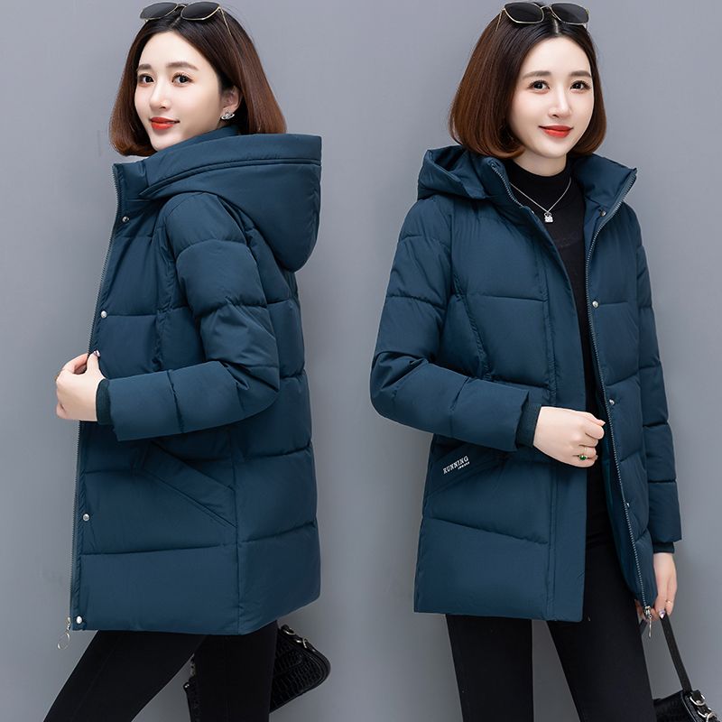 波司澄【可脱卸帽】棉服女中长款韩版新款宽松加厚棉衣大码外套冬