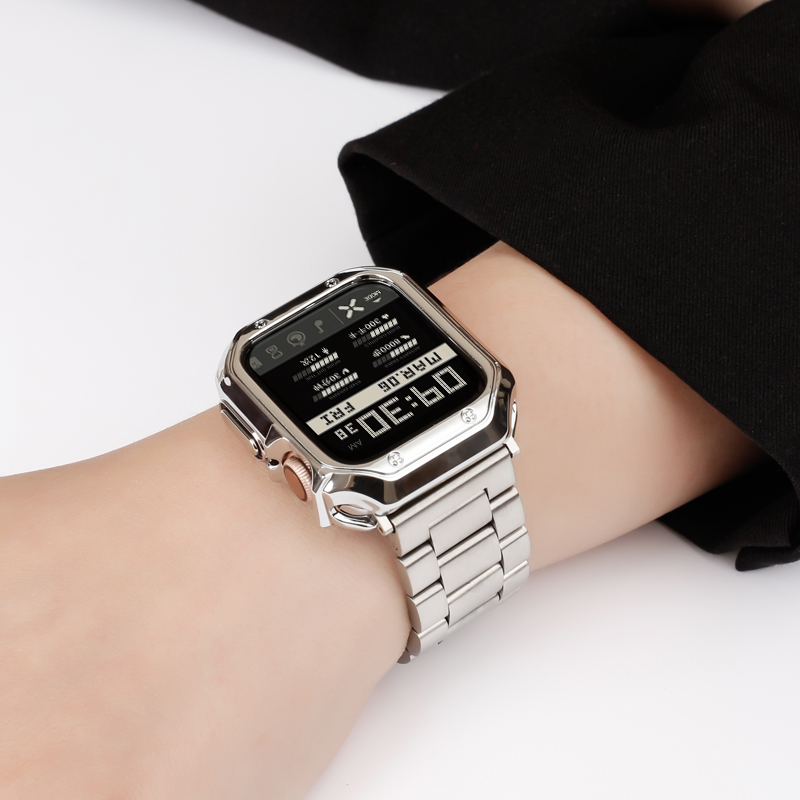 清歌适用AppleWatch9表带iWatch10苹果Ultra2手表带S10表壳保护套