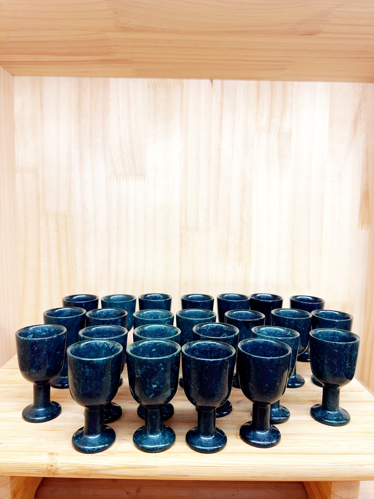 药王石 酒杯 高脚杯