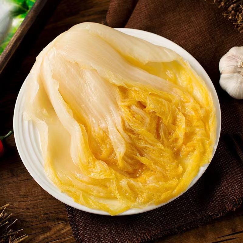 竹山农家土坛腌制酸白菜酸辣白菜1斤/2斤/5斤包邮