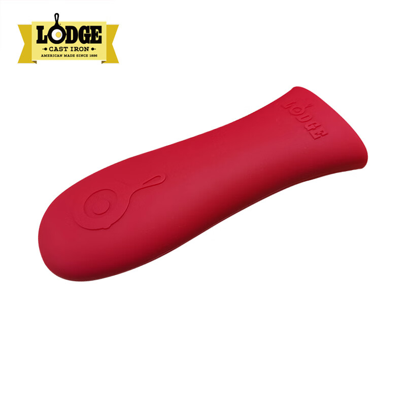 lodge原装硅胶手柄套隔热套加厚红色（需远离明火）