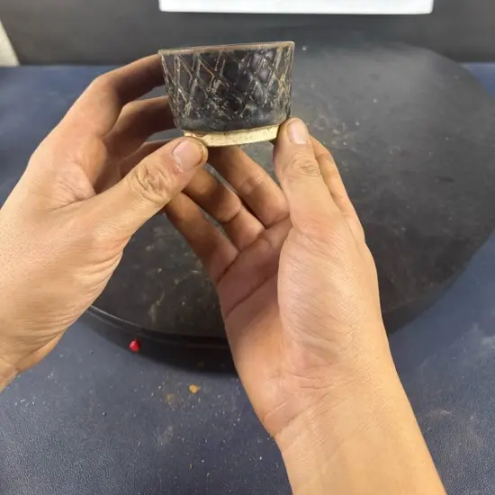 漂亮的小瓷杯素色