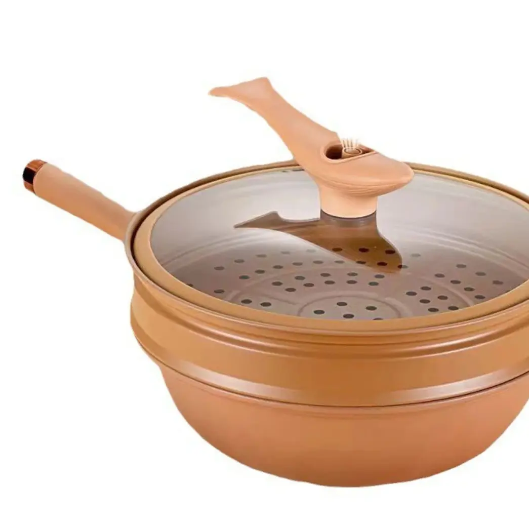 炒菜和做包子方便. 锅