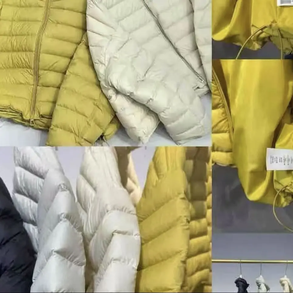 排骨泡芙女冬季新款韩版连帽短款宽松白鸭绒保暖外套