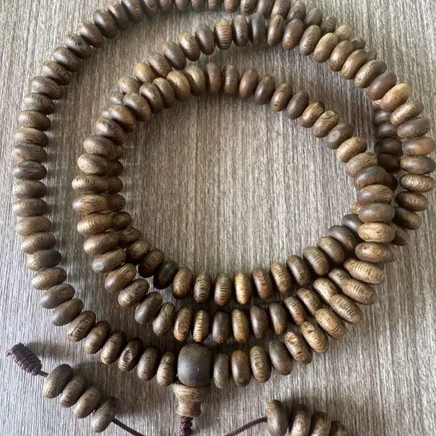 沉香算盘珠双圈手串多种香味多样性发一