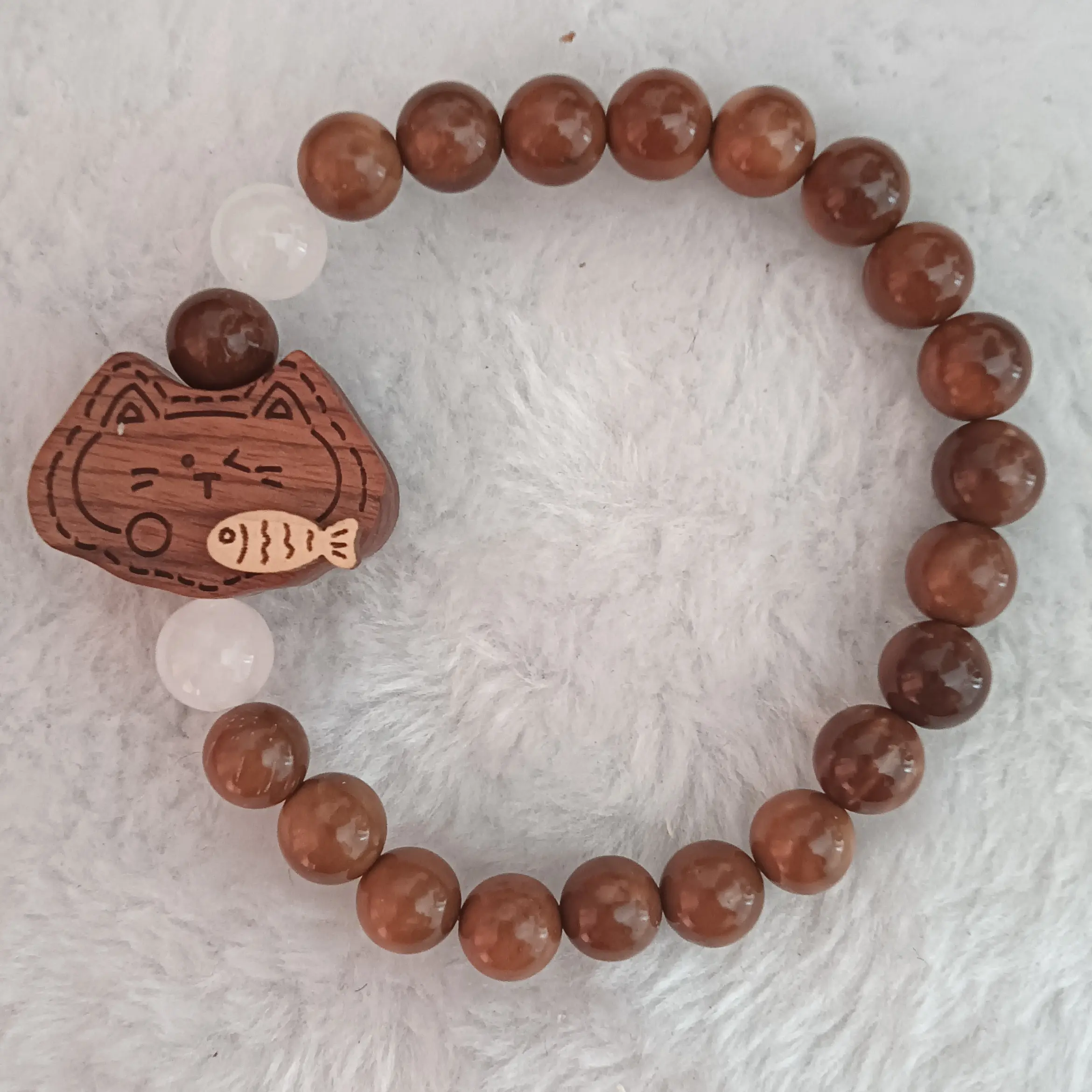 新品库克圆珠8mm可爱配饰文玩手串