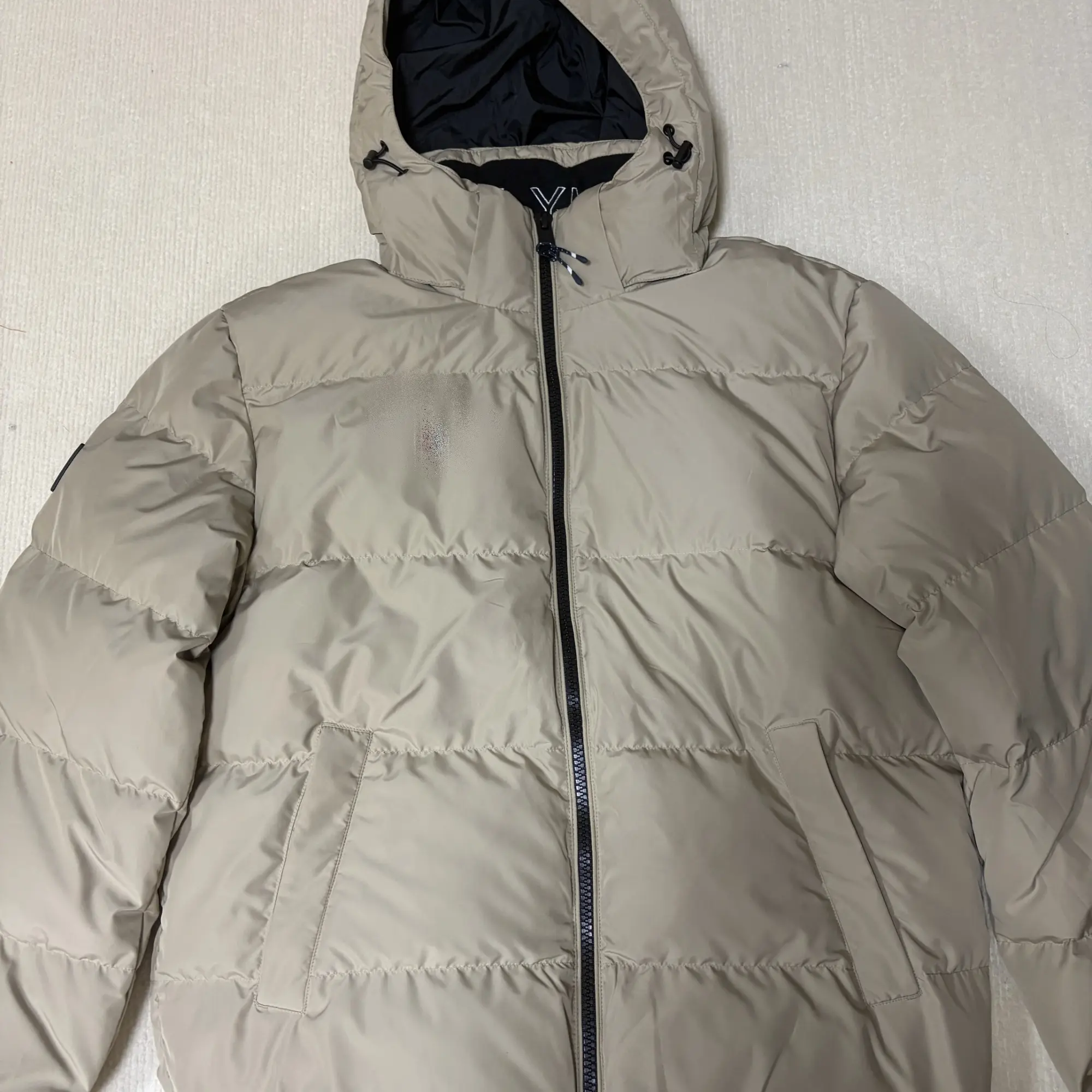 小汤 加厚帽子可拆卸 纯色拉链秋冬羽绒服 四色