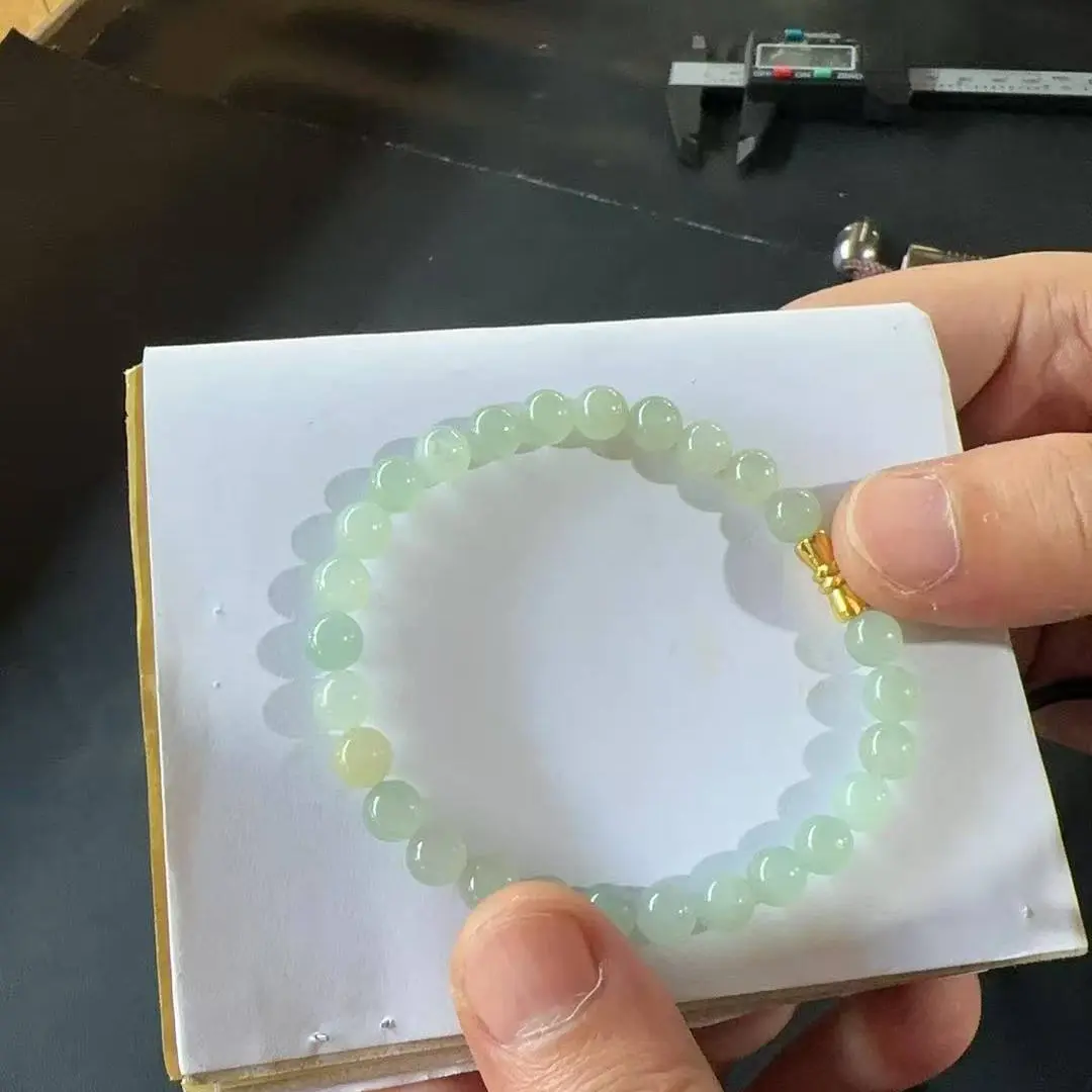 合成金属手链 小米珠圆珠手串精致百搭