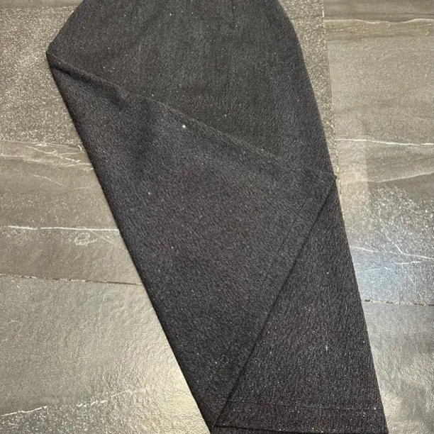 秋冬亮片毛呢中长款高腰显瘦百搭气质半身裙