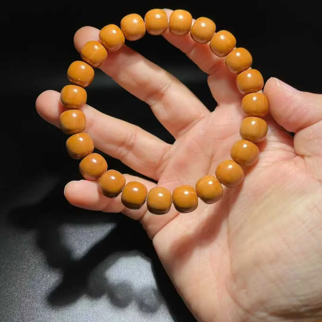 精工雕刻老型猴头核桃文玩手串