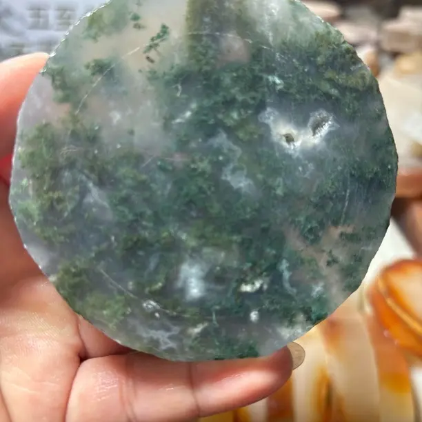 天然水草玛瑙手镯私人订制链接无质量问题不退不换