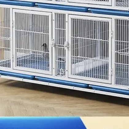 鸽子镀锌加密繁殖笼多层设计带托盘防黄鼠狼家用养殖鸽笼