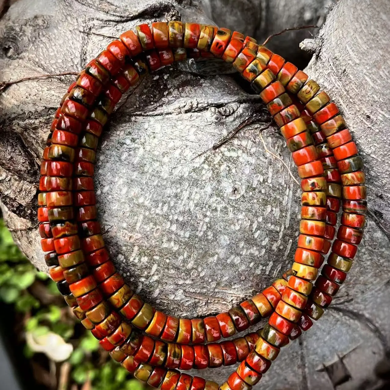 原矿药片珠多圈6M