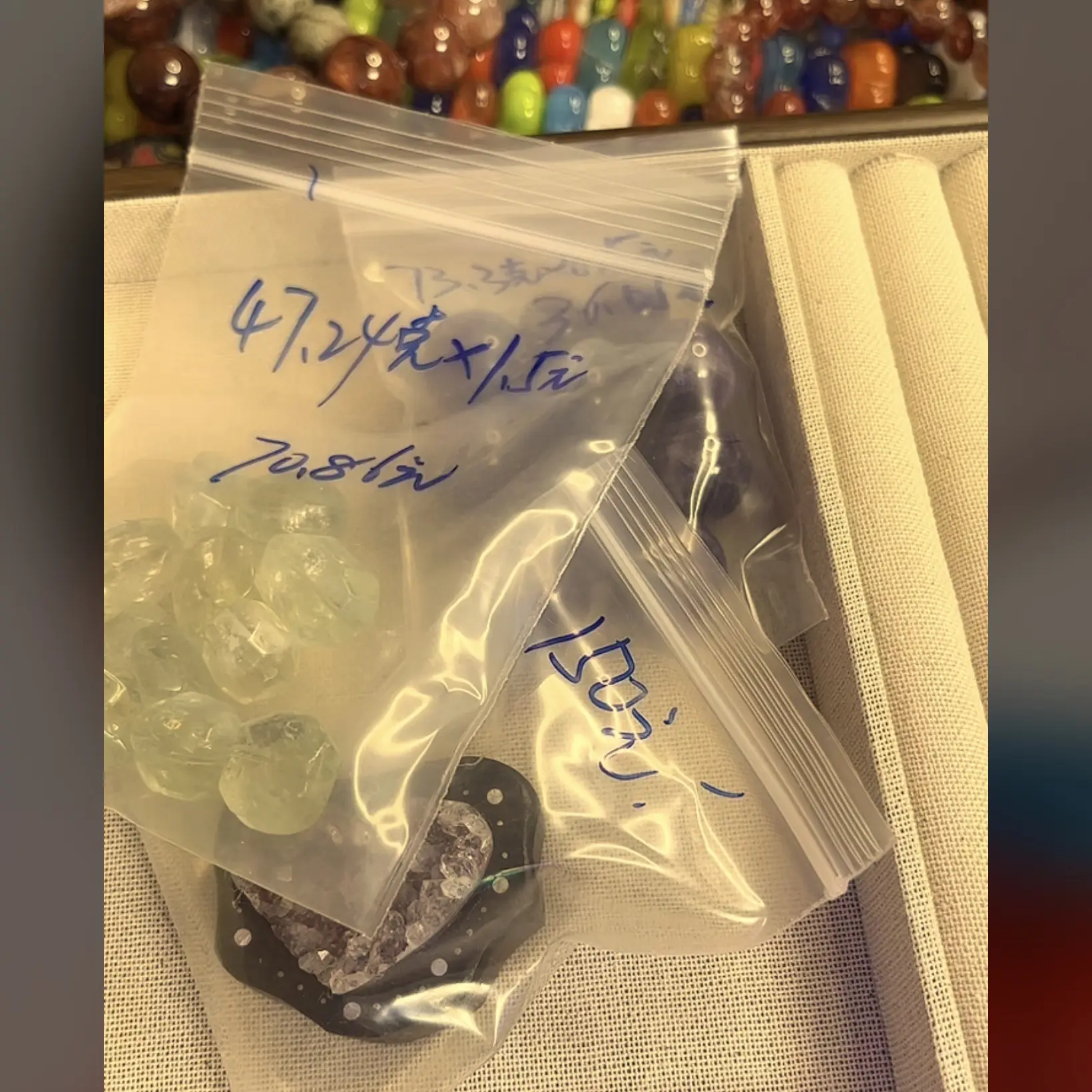 857专拍 木头diy串珠