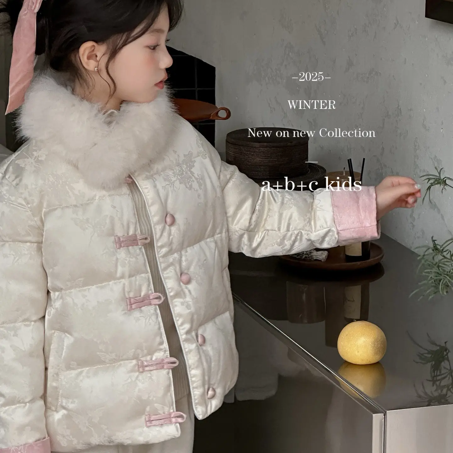 国风外套女童复古加厚中国风羽绒棉衣中大童年服