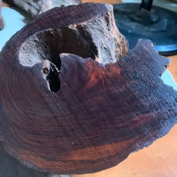 海南黄花梨原木摆件