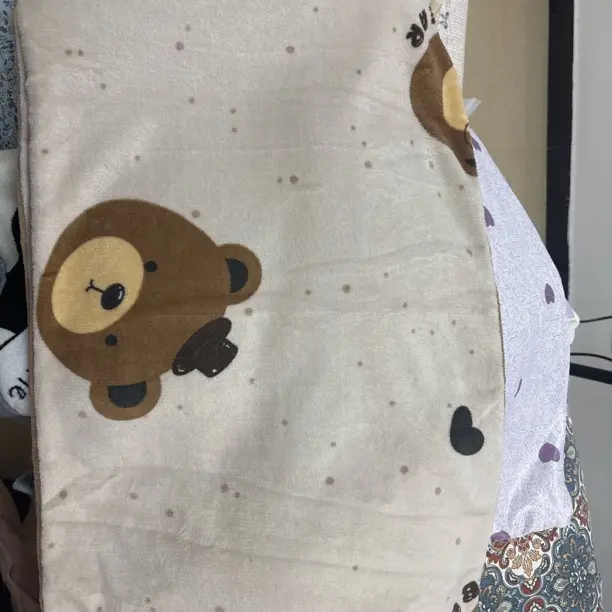  孤品 牛奶绒枕头套 颜色花型随机发 介意勿拍