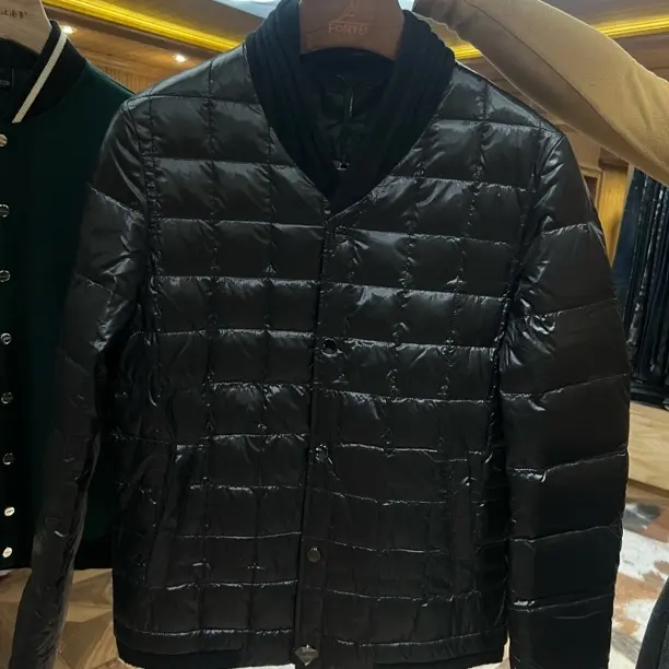 男士薄款棒球领短款轻便冬装外套