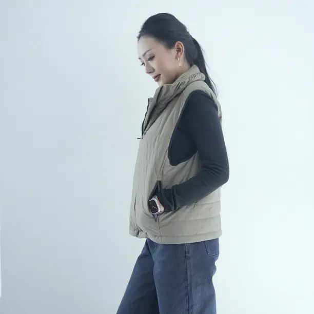 3201冬季女士O系列轻量户外运动背心