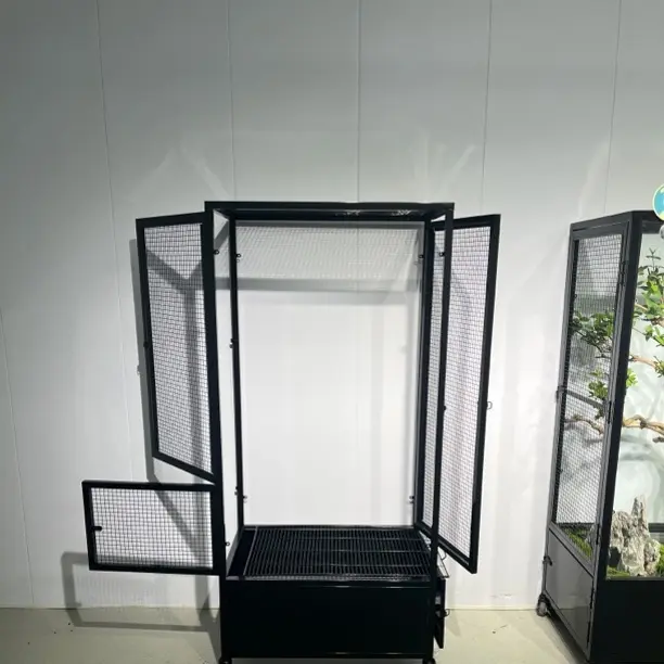 大号空笼子四开门生态鸟笼