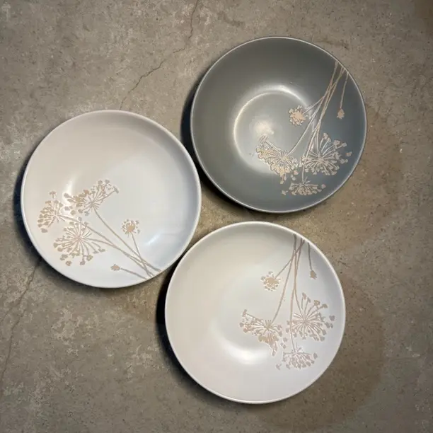 直播特惠八寸深盘三只装微瑕