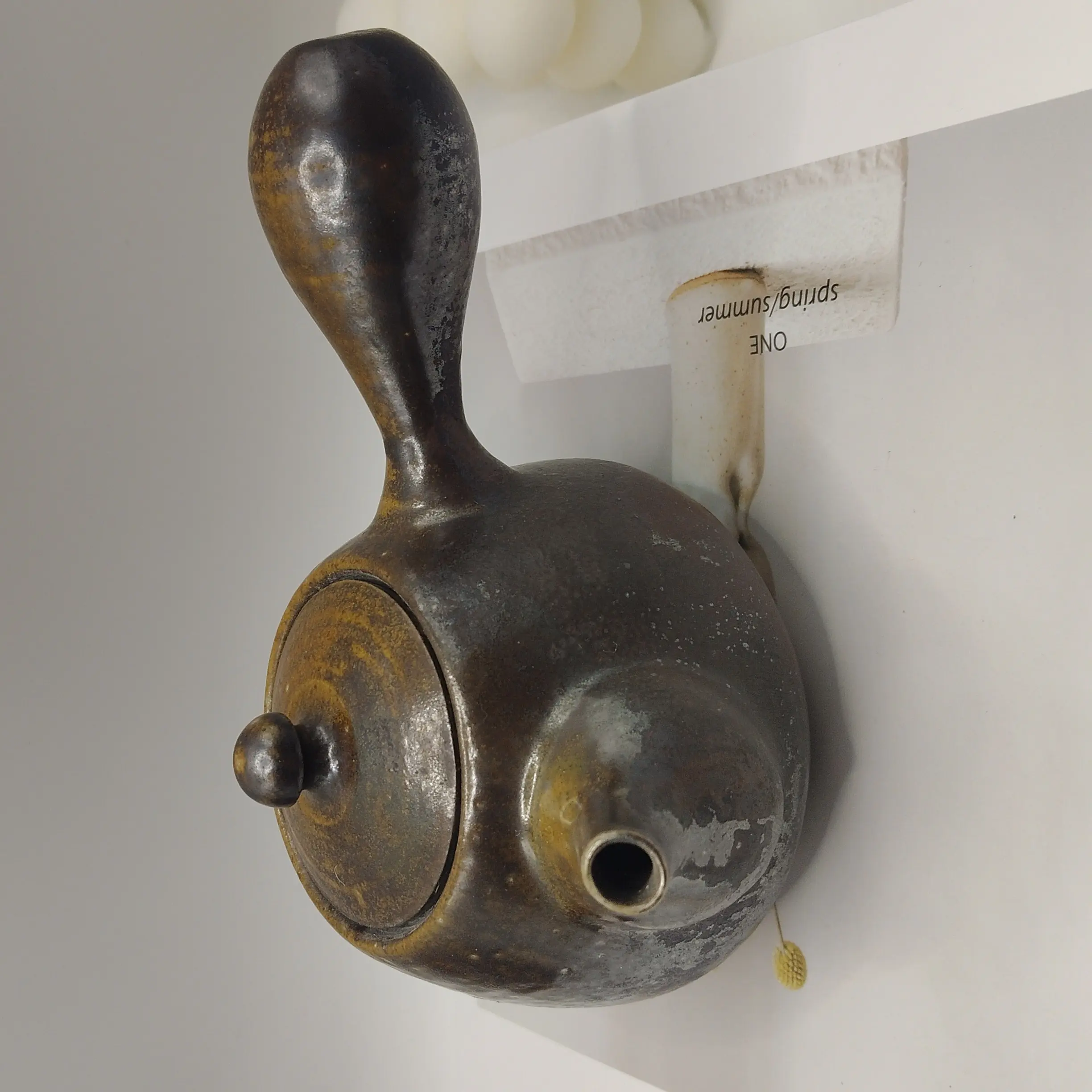 燃薪柴烧茶器侧把壶