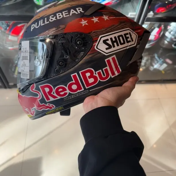 SHOEI X14美国站马奎斯车手版，全新收藏无使用，尺码欧版L号。