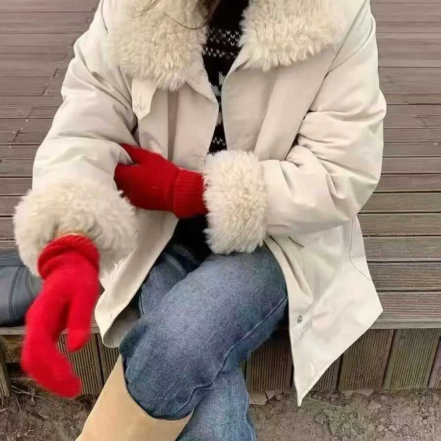 P&C studio 糯米糍国标90白鸭绒羽绒服