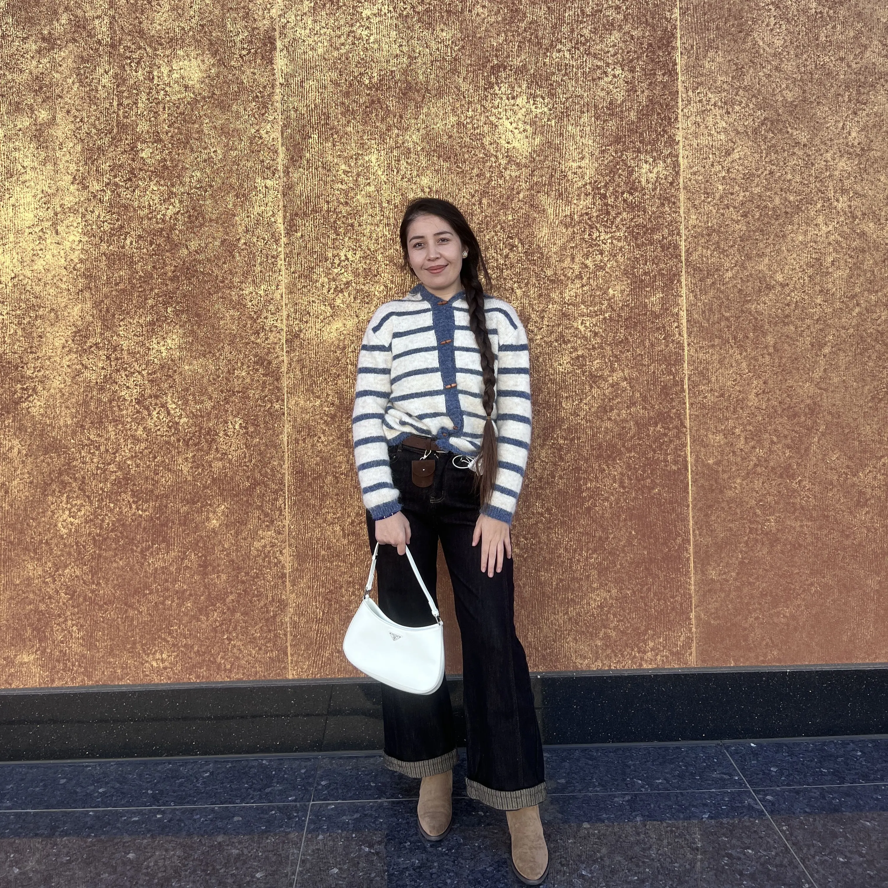 秋冬上新短款马海毛开衫针织上衣