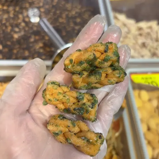 手工海苔味小麻花休闲追剧零食