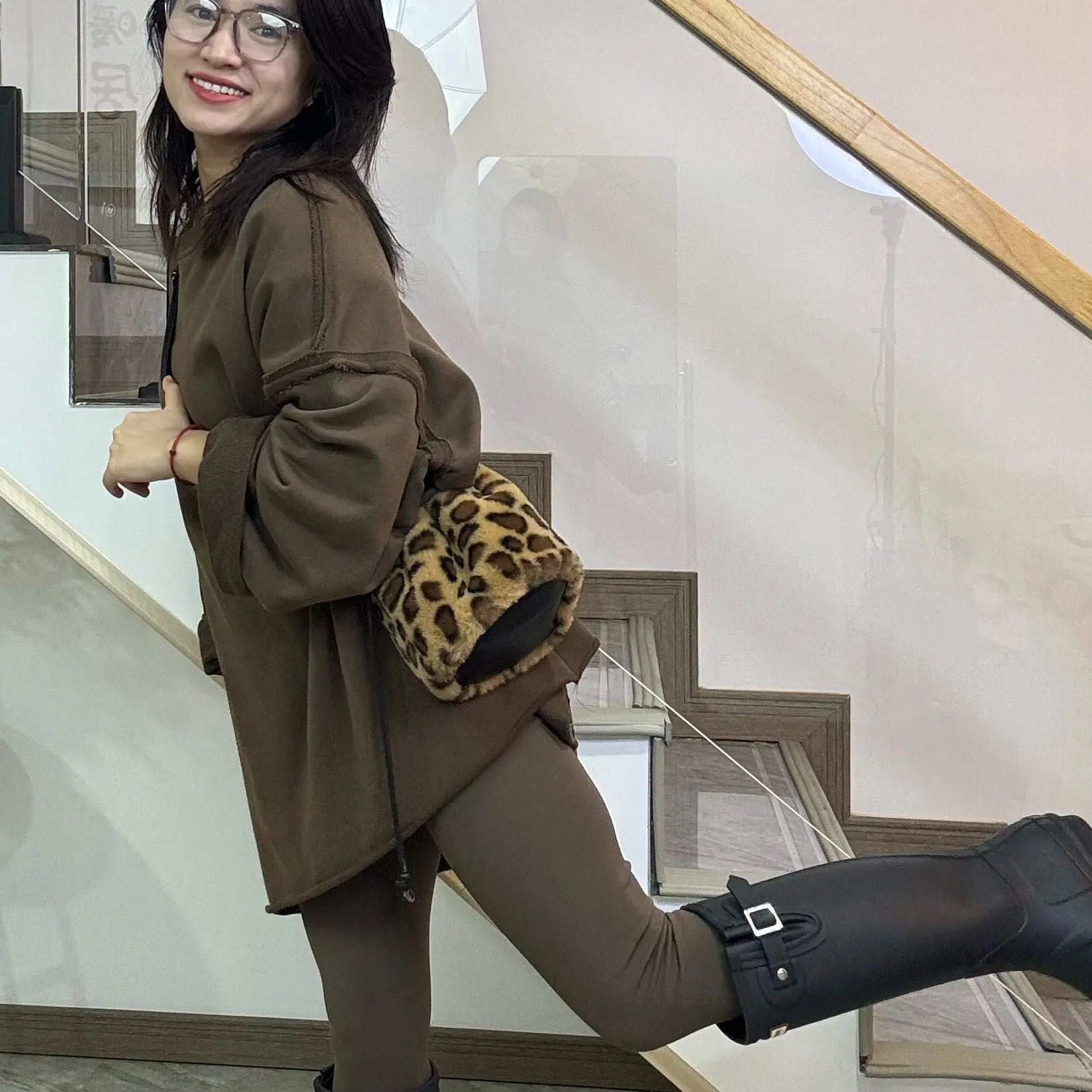 春秋季复古设计感百搭时尚休闲减龄宽松衬衫