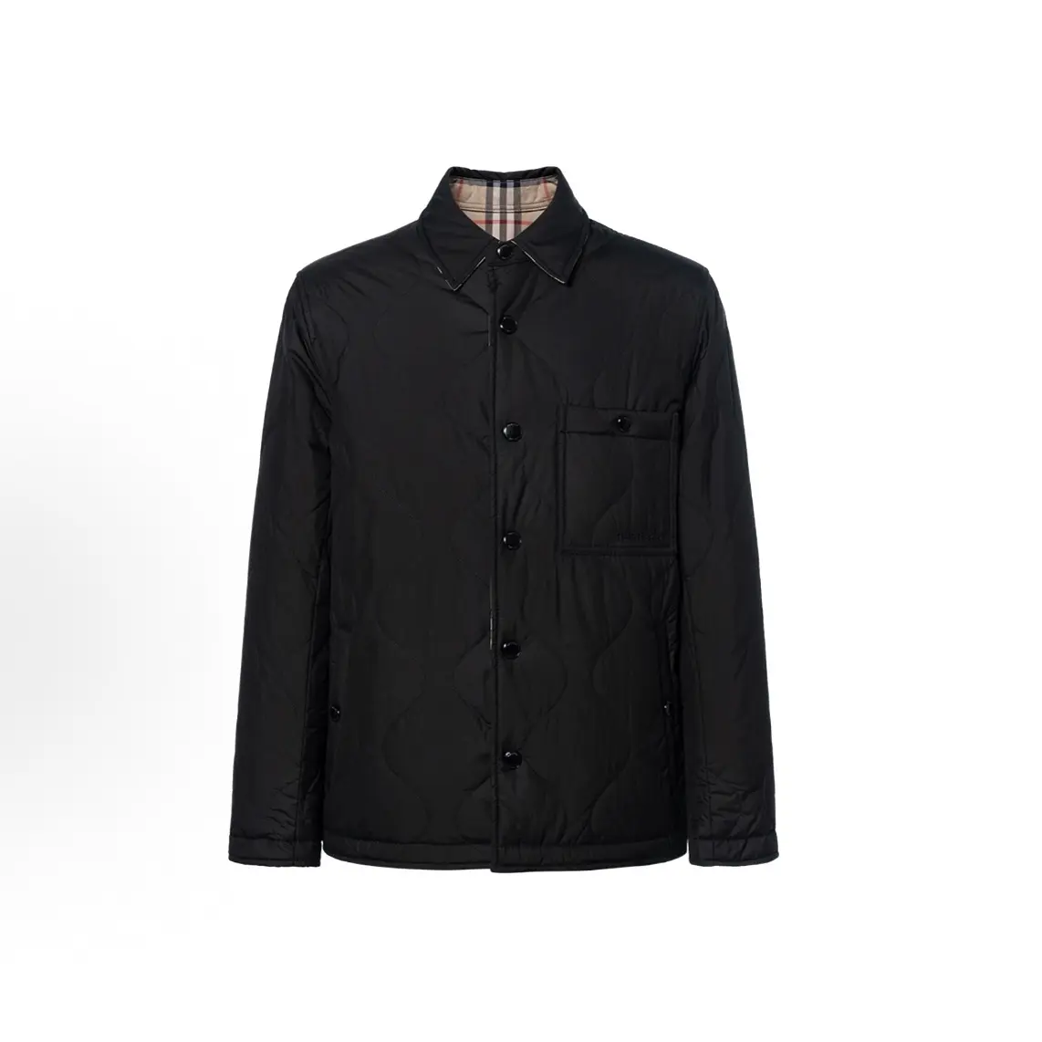 未使用 BURBERRY/博柏利 【阿熊奢品严选】格纹双面穿夹克棉服